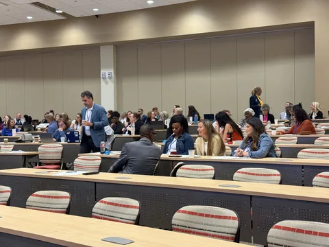 A photograph from the Leadership Summit