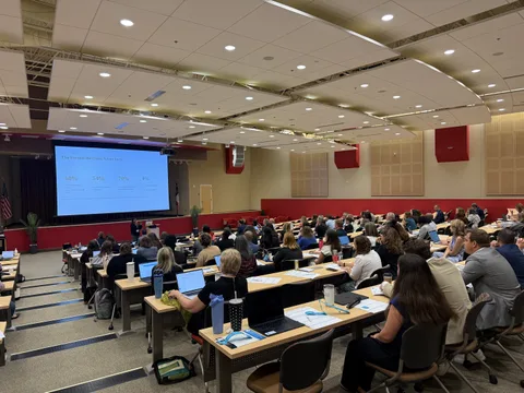 A photograph from the Leadership Summit