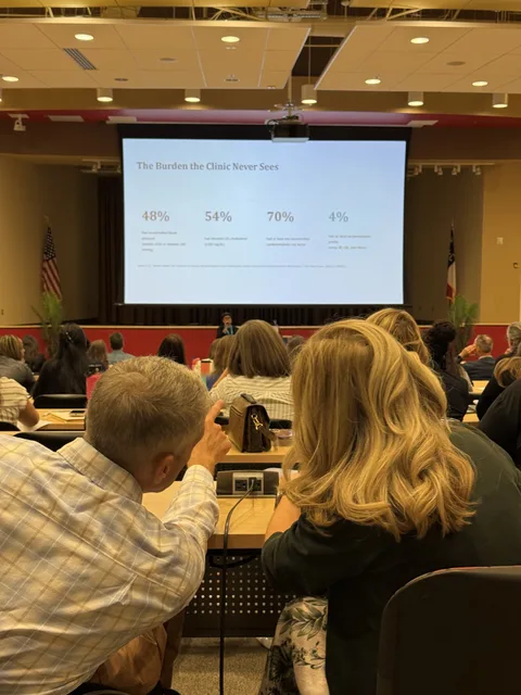 A photograph from the Leadership Summit