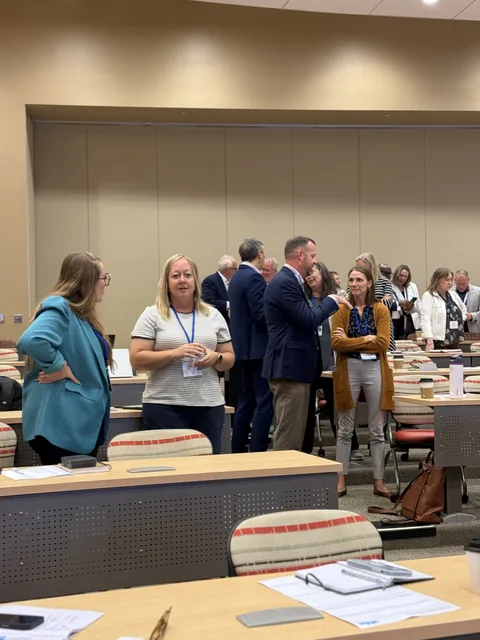 A photograph from the Leadership Summit