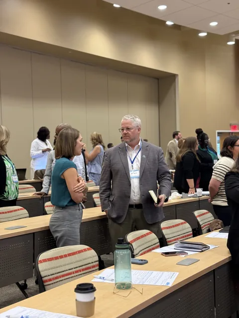 A photograph from the Leadership Summit