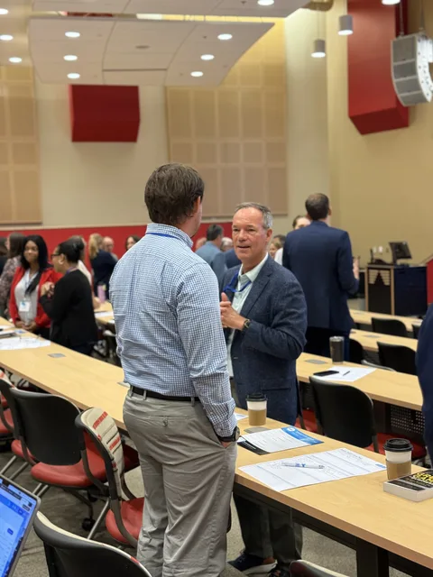 A photograph from the Leadership Summit