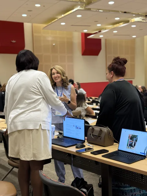 A photograph from the Leadership Summit