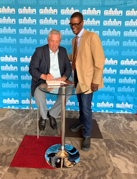 A photograph from the Leadership Summit