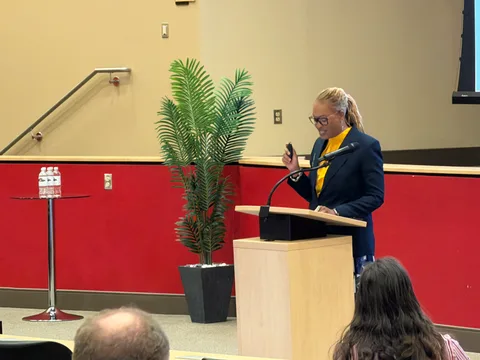 A photograph from the Leadership Summit
