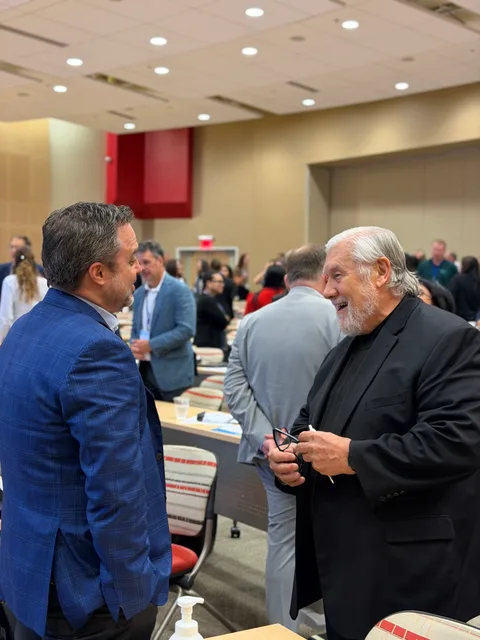 A photograph from the Leadership Summit