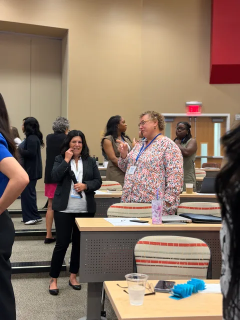 A photograph from the Leadership Summit