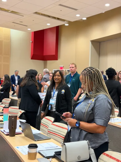 A photograph from the Leadership Summit