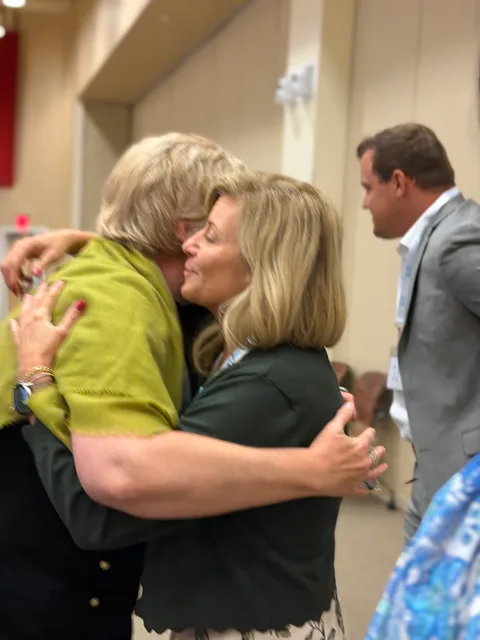 A photograph from the Leadership Summit