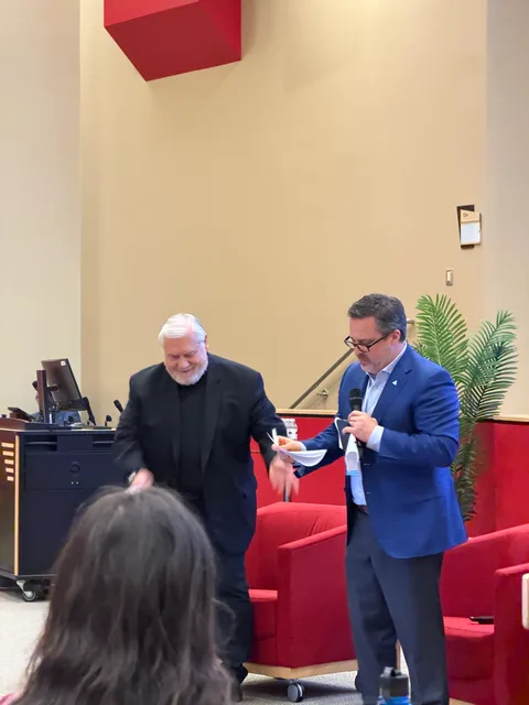 A photograph from the Leadership Summit